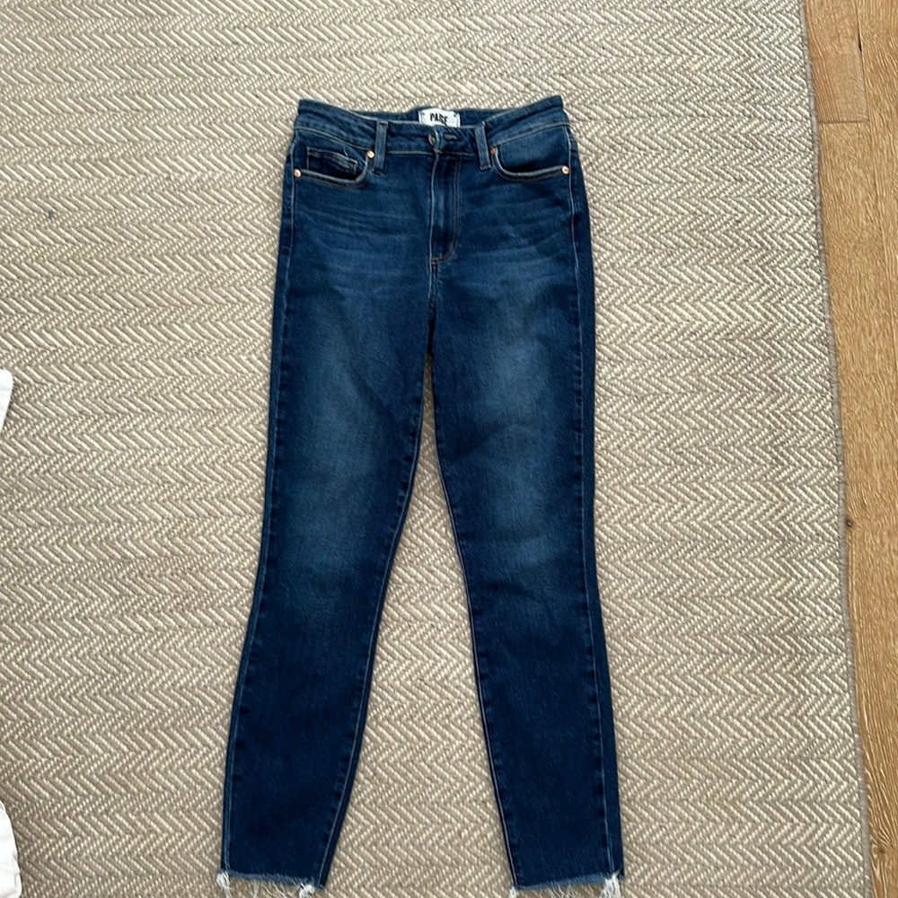 Paige Hoxton Crop Jeans Size 27